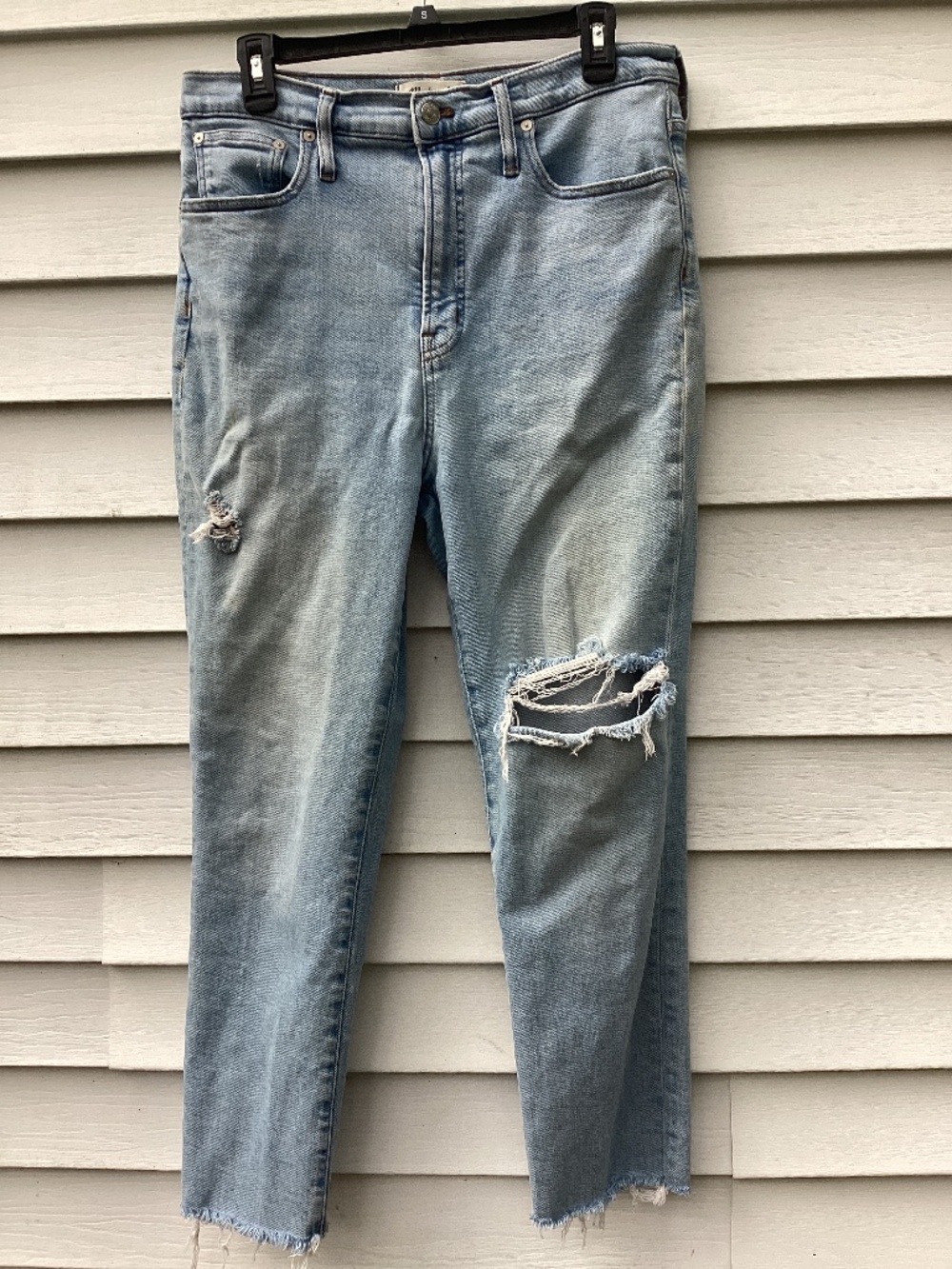 Madewell The Perfect Vintage Distressed High Rise Jeans Womens 30 Do have disco